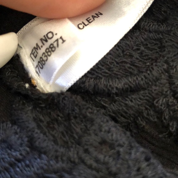 Boston Proper semi sheer gauze crochet detail top - Picture 11 of 11